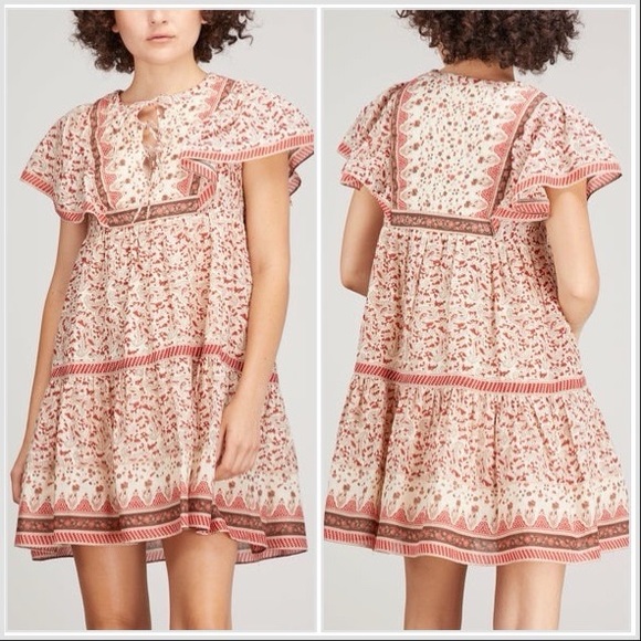 SEA NY Short Sleeve Ivette Tunic Dress Sz Medium - Picture 4 of 15